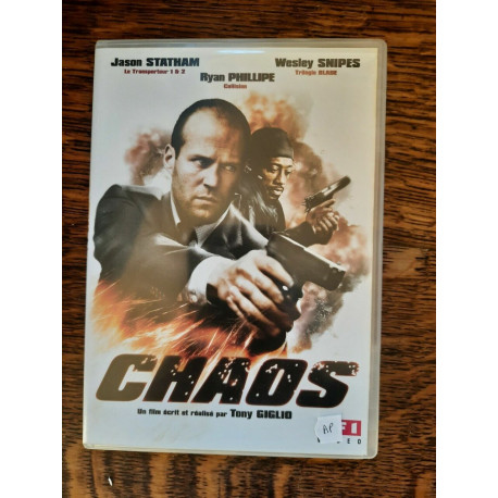 DVD - Chaos Film avec Jason Statham - Wesley Snipes