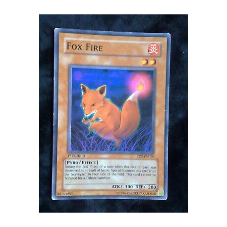 Fox Fire SD3-EN013 Yu-Gi-Oh