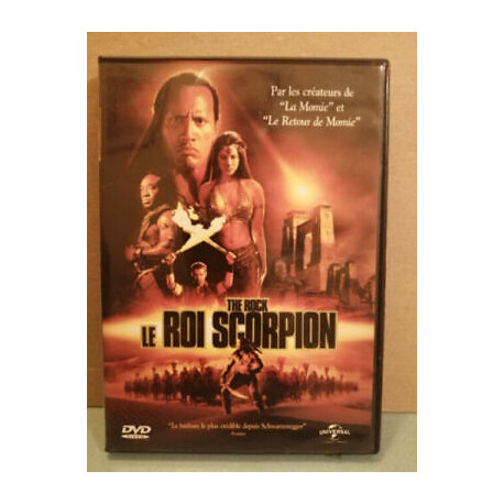 The Rock Le Roi Scorpion DVD