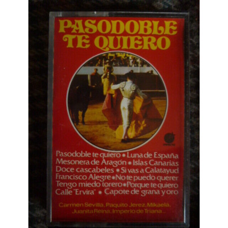 PASODOBLE TE QUIEROCassette Audio-K7 Impacto EC-010