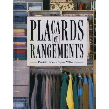 Placardes et rangements