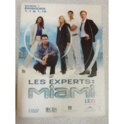 DVD sérieLes experts Miami - Vol. 1.1 à 1.12-