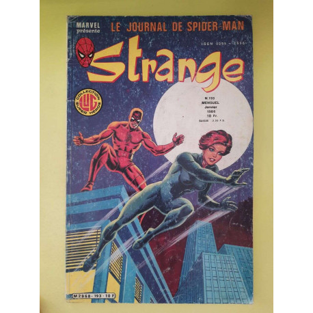 Le Journal De Spider Man Strange Nº193 / Janvier 1986