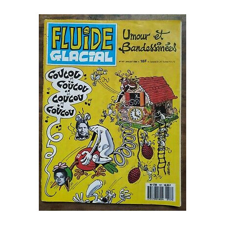 Fluide Glacial Nº 157 Juillet 1989