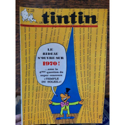 Journal de Tintin n 1106 Le Rideau s'ouvre sur 1970