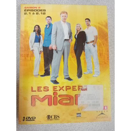 DVD série Les experts Miami - Vol. 2.1 à 2.12