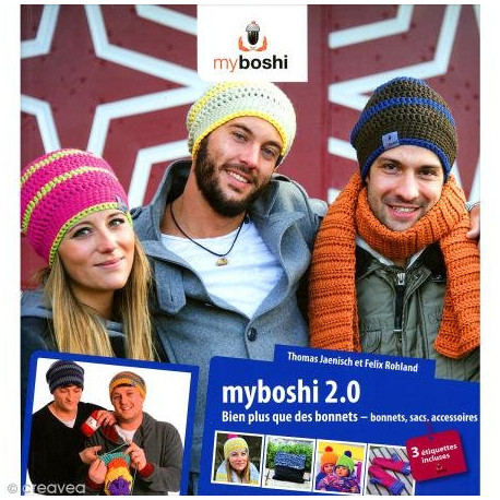 Livre bonnet My Boshi n°2.0 - Bien plus que des bonnets - 23 modèles