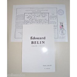 1er Jour EDOUARD 2406 à VESOUL 70 signées par Pierre Bequet FDC