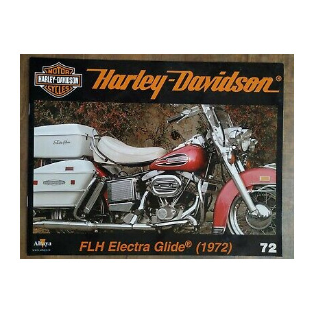 harley davidson Motorcycle Nº 72 altaya 2012