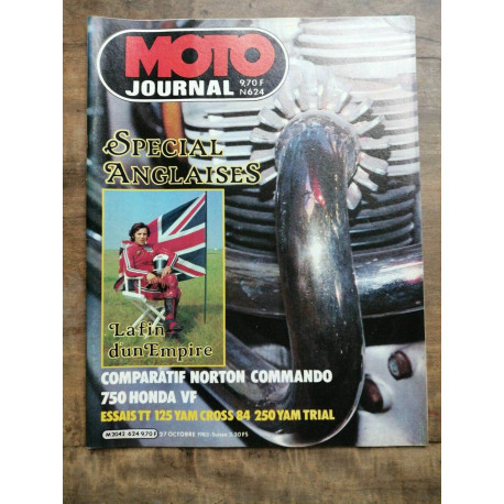 Moto Journal Nº 624 27 Octobre 1983