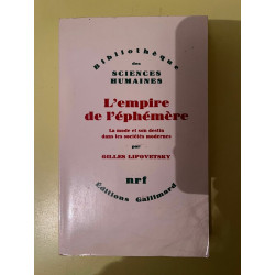 L'empire de l'éphémère Gallimard