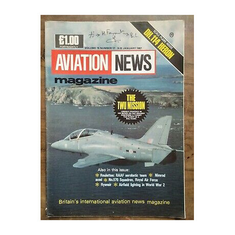 Aviation News Magazine vol 15 Nº 17 9 22 January 1987