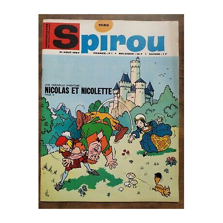 Spirou n1533 31 Août 1967