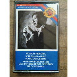 Murray Perahia - Schumann Grieg Piano Concertos Cassette Audio-K7