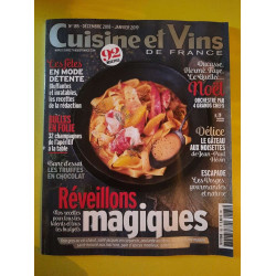 Cuisine et vins de France N° 185 - Décembre 2018