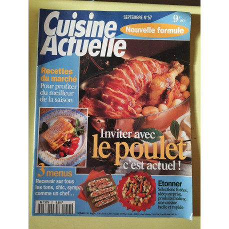 Cuisine Actuelle Nº 57 septembre 1995