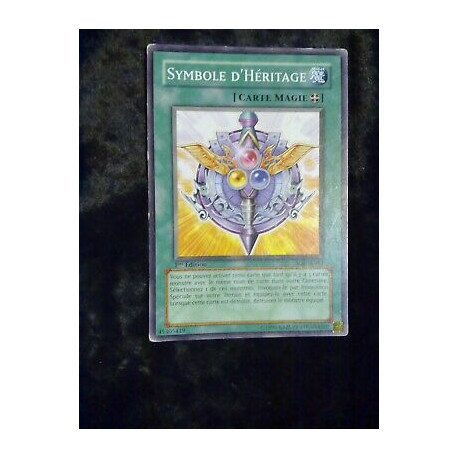 Symbole d'Héritage SOI-FR043 Yu-Gi-Oh