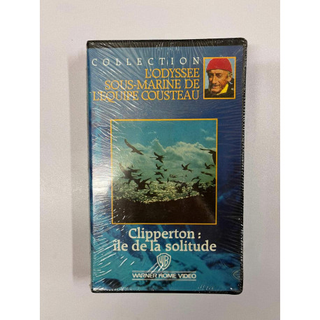 Clipperton Ile de la solitude - L'Odyssée Cousteau VHS NEUVE SOUS...