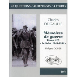 Charles de Gaulle Mémoires de guerre : Tome 3 (critique des...