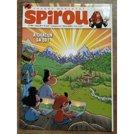 Spirou nº 3819 22 juin 2011