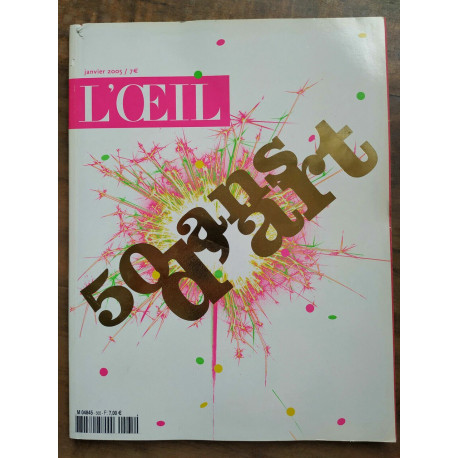 L'oeil n565 Janvier 2005 50 ans d'art