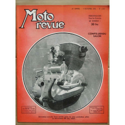 Moto Revue n 1104 compte rendu salon 4 Octobre 1952