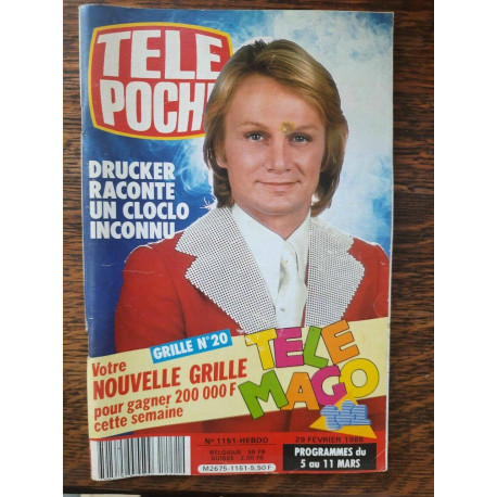 Tele Poche Magazine N 1151 29 Février 1988