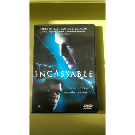 DVD - Incassable (Bruce Willis et Samuel L. Jackson)