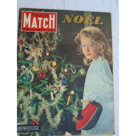 Magazine Paris Match - 196 - décembre 1952 - la plus jeune vedette...