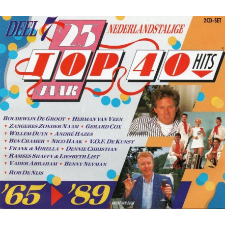 25 Jaar Nederlandstalige Top 40 Hits - 65's - 89's (2 CD)