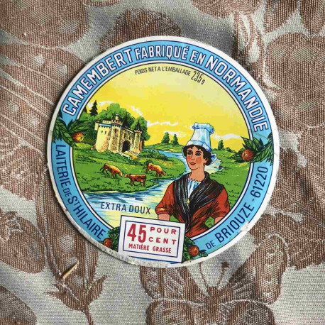 Camembert fabriqué en normandie extra doux