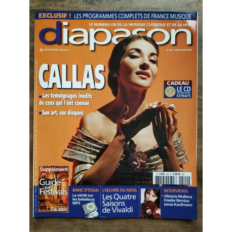 diapason Le Magazine de la Musique Classique et de la hi fi Nº549...