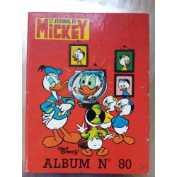 Reliure Mickey n°80. Le journal de Mickey. Walt Disney