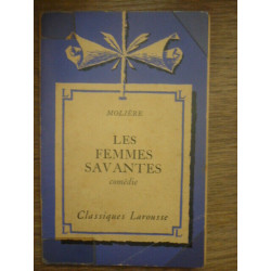 moliere LES FEMMES SAVANTES livre de poche classique Larousse