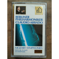 Mozart Symphonies Nos 28 29 35 Haffner - Claudio Abbado Cassette...