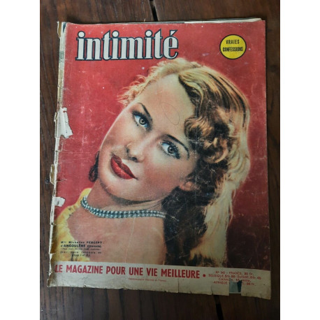 Intimité n 342 1952