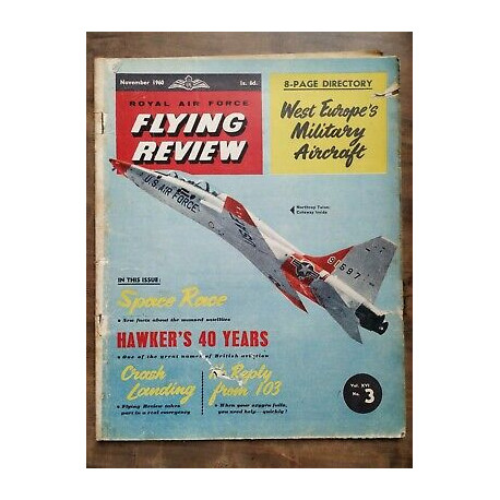 Royal Air Force Flying Review vol xvi Nº 3 November 1960