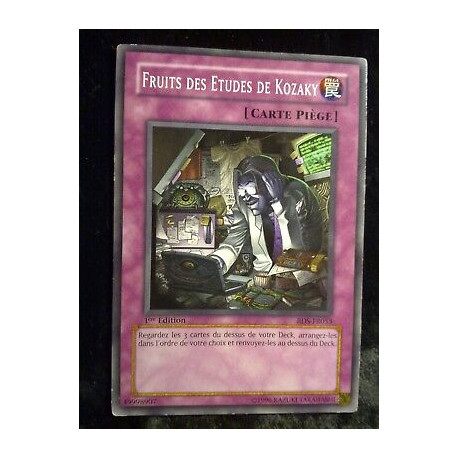 Fruits des Etudes de Kozaky RDS-FR053 Yu-Gi-Oh