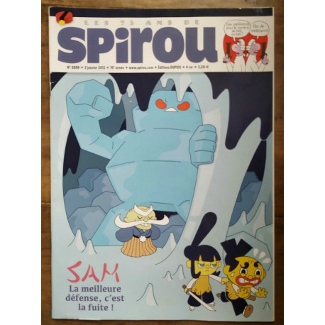 Spirou nº 3899 2 janvier 2013