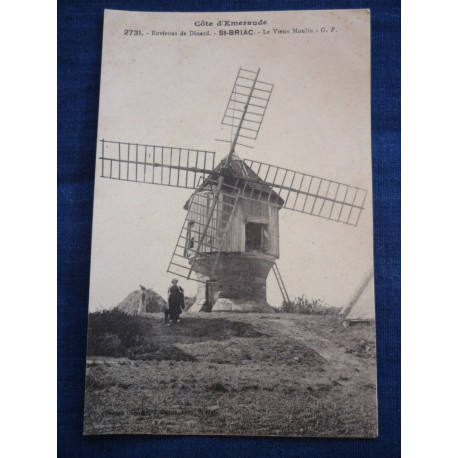 CPA Côte d'Emeraude Environs de Dinard-St-Briac Le Vieux Moulin...