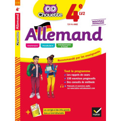 Allemand 4e - LV2 (A1+ A2): cahier d'entraînement et de révision