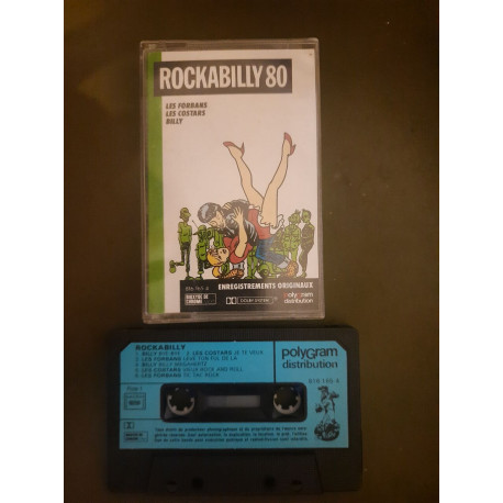 K7 Audio : Rockabilly 80 - Les Forbans Les Costars Billy