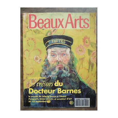 Beaux Arts Magazine n115 Septembre 1993 Les Trésors du Docteur Barnes