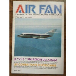 Air Fan Le Mensuel de L'aeronautique Militaire Nº 24 Octobre 1980