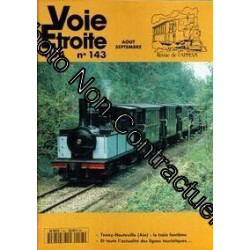 VOIE ETROITE [No 143] du 01/08/1994 - TENAY-HAUTEVILLE (AIN) - LE...