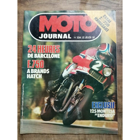 Moto Journal Nº 324 14 Juillet 1977