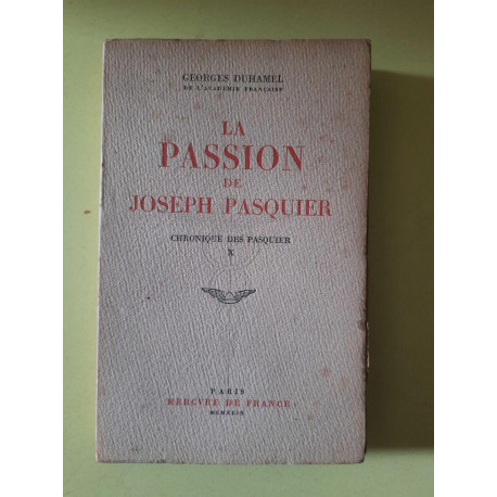 La Passion de Joseph Pasquier x Chroniques de Pasquier