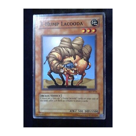 3-Hump Lacooda AST-070 Yu-Gi-Oh