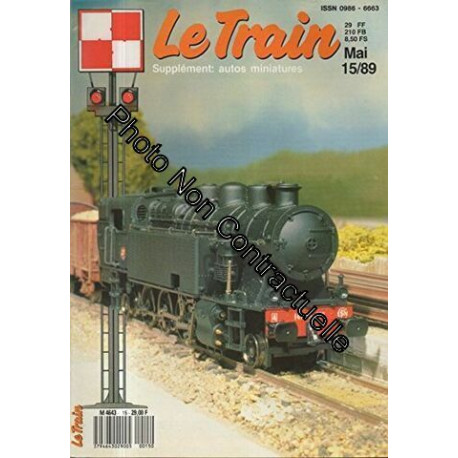 Le Train Supplément autos miniatures n° 15 (1989)