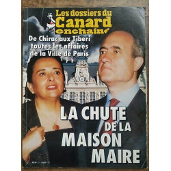 Les Dossiers du Canard enchaîné Nº65 La chute de La maison maire...